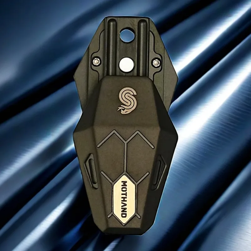 

Tuning Fork Mechanical Slider Fidgeting Magnetic Push Card Sensory Toy EDC Metal Alloy Stress Reducing Toys Adults Anti Anxiety