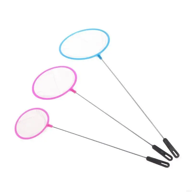 B0KC Aquarium Fish Net 3 In 4 In 4.5 In Fine Mesh Skimmer Filter for Small Fish for T