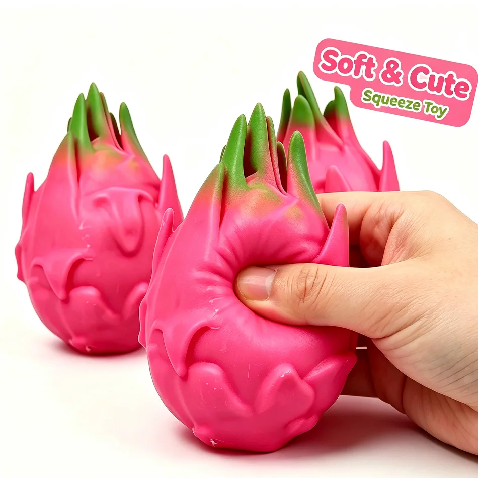 Simulation Pitaya Toy Compression for Stress Relief with Artificial Fruit Pressure Release Ball