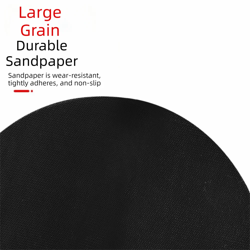 9 Inch Round Sanding Pad Round Ergonomic Design Self-adhesive Sandpaper Holder Self-adhesive Handheld Polishing Tool