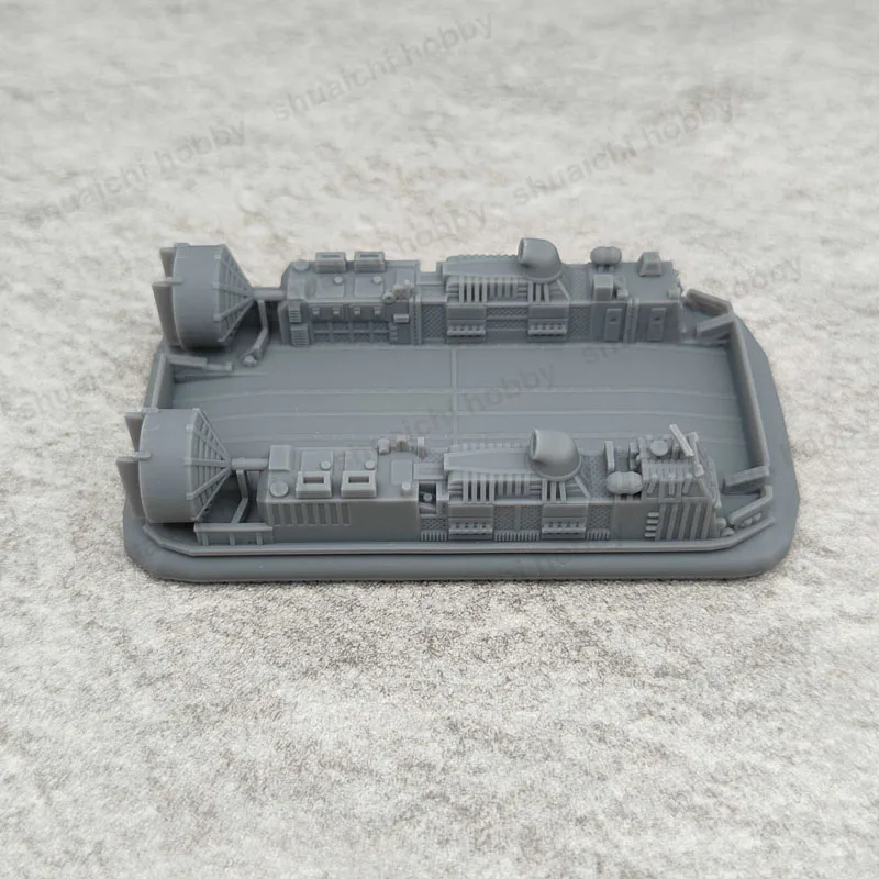 2 pz 1/700 scala 1/350 LCAC Landing Craft modello simulazione resina lunghezza barca 3.83cm 7.65cm parti fai da te per l'interazione tavolo sabbia