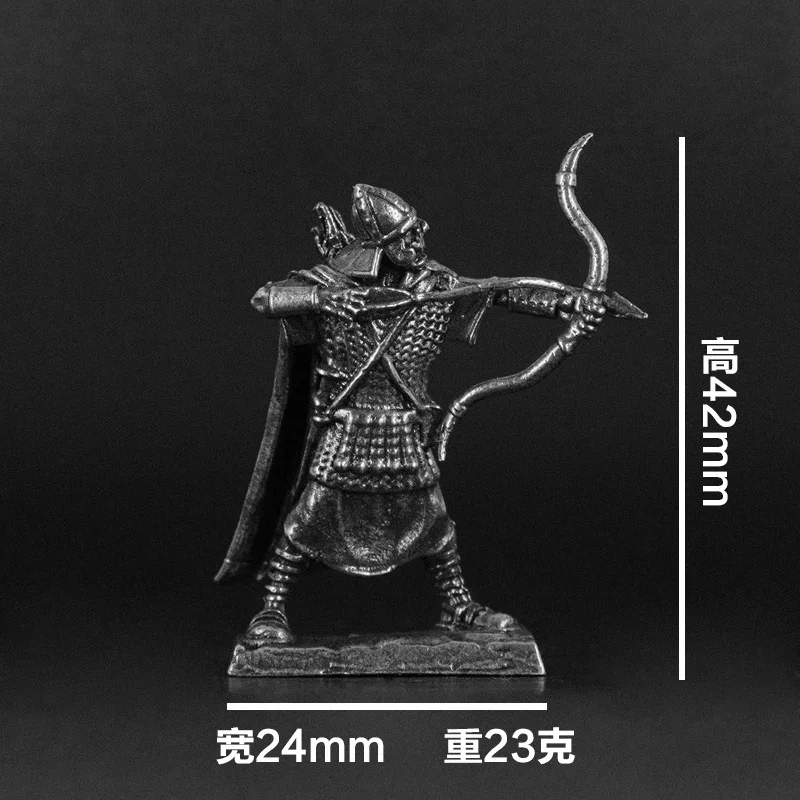 Série de soldats créatifs en cuivre fin, produit fini de l'armée perdue, figurines d'action, jouets modèles, pièce de jeu de société, accessoires d'ornement