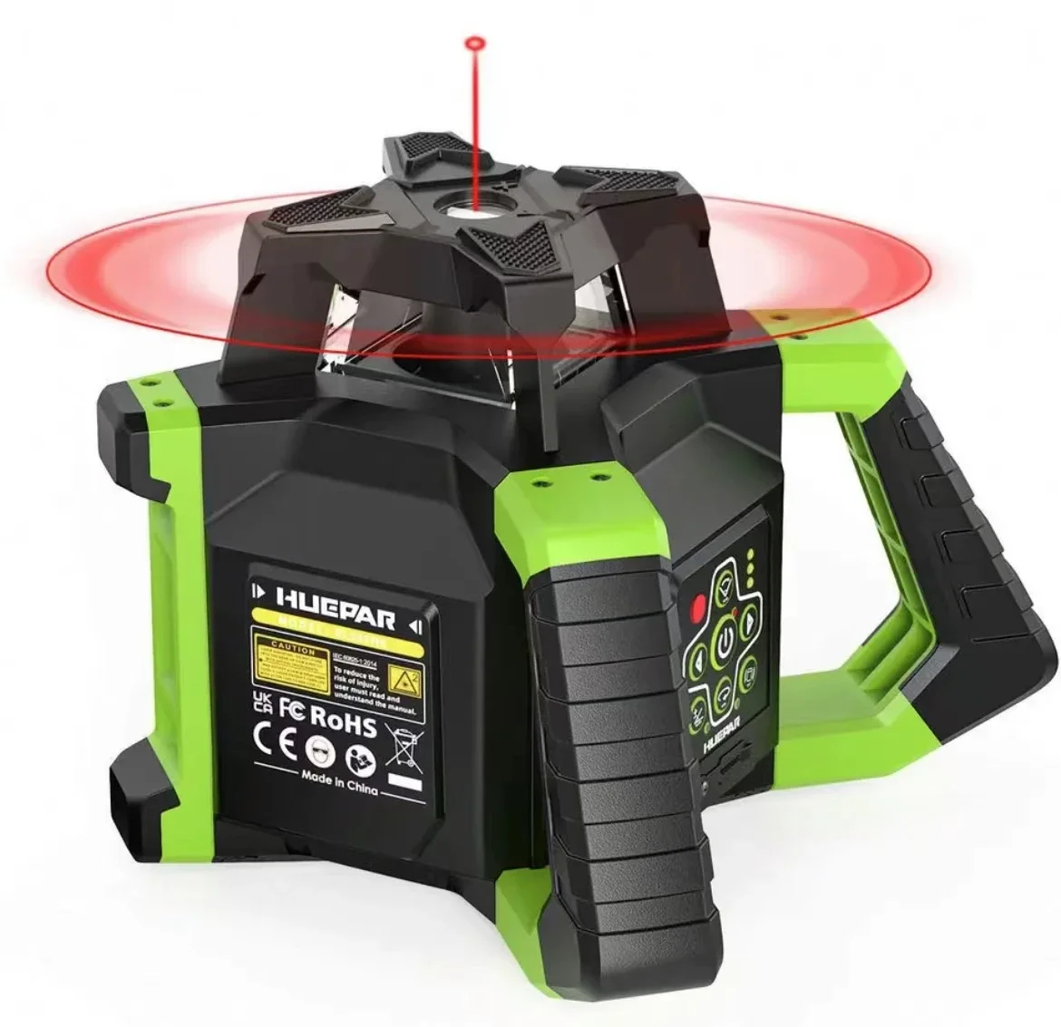 Huepar FOR RL300HVG New Laser Level 360 Degree Machine Line Tool Large battery power For Outdoor Construction