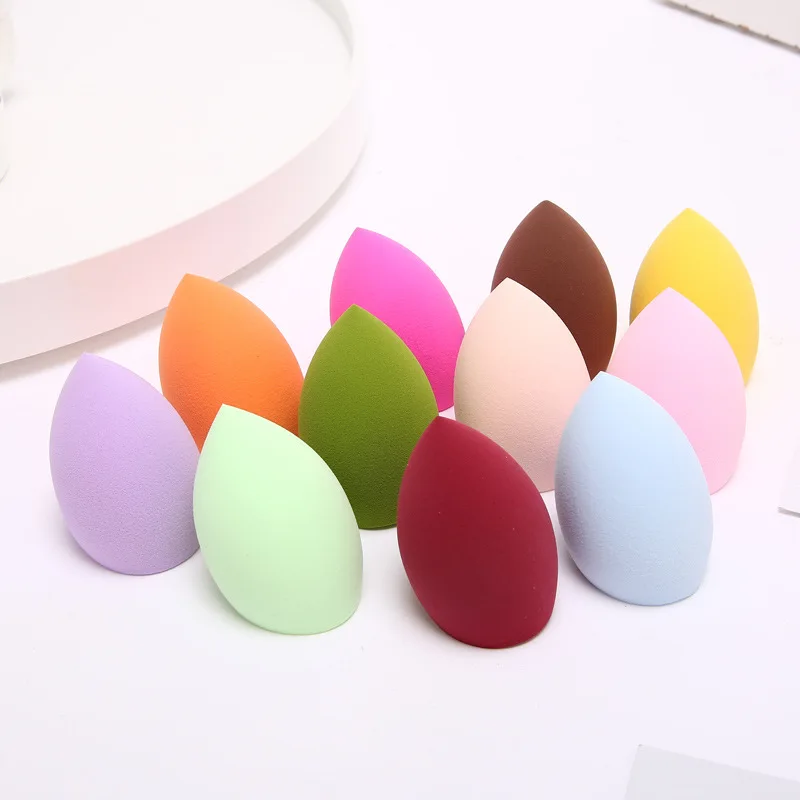 4 Stuks Make-Up Spons Blender Schoonheid Ei Cosmetische Puff Zachte Foundation Sponzen Poeder Puff Vrouwen Make-Up Accessoires Schoonheid Tools