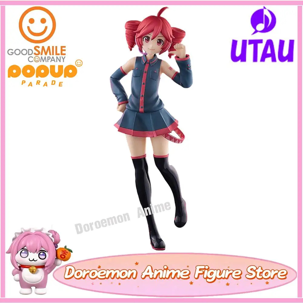 

Pre-Order Original GSC Pop Up Parade Utau Kasane Teto L Size Anime Collectible Figures 22Cm Kawaii Girls Model Gifts for Fans