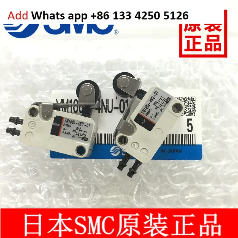 Original SMC micro switch VM1000-4NU/4N-00 01 02 08 32R 32G 32B mechanical valve