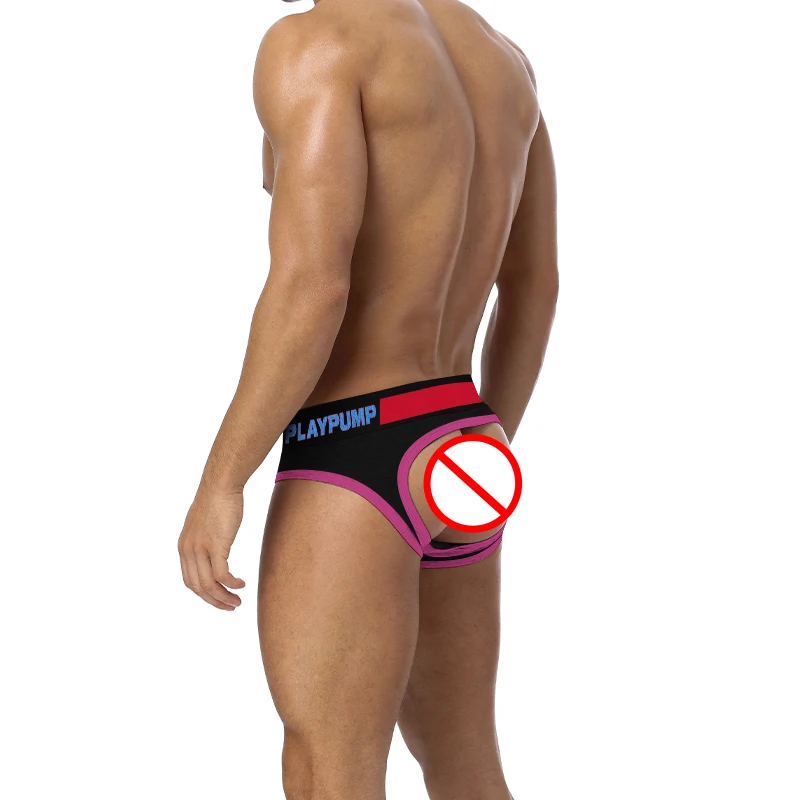 Cotton Men\'s Sexy Underwear Comfortable Breathable Bikini Briefs Boxers Underpants Gay Sissy Panties for Men