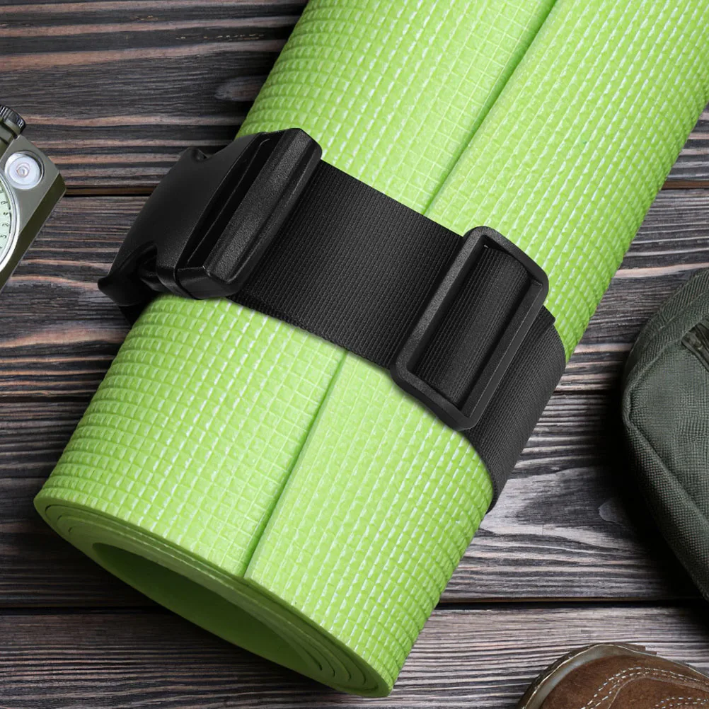 

2pcs Adjustable Fixing Strap Multi-Function Luggage Straps For Travel Suitcase Backpack Safety Binding Heavy Duty Belt Nylon