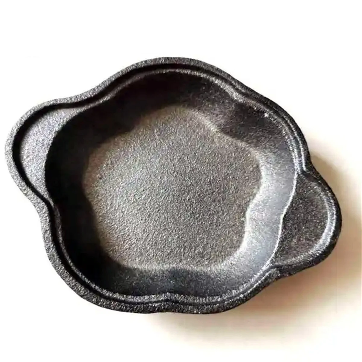 

N38R_Pre-Seasoned Cast Iron Dutch Oven Pot,Garlic Roaster Potato Breader