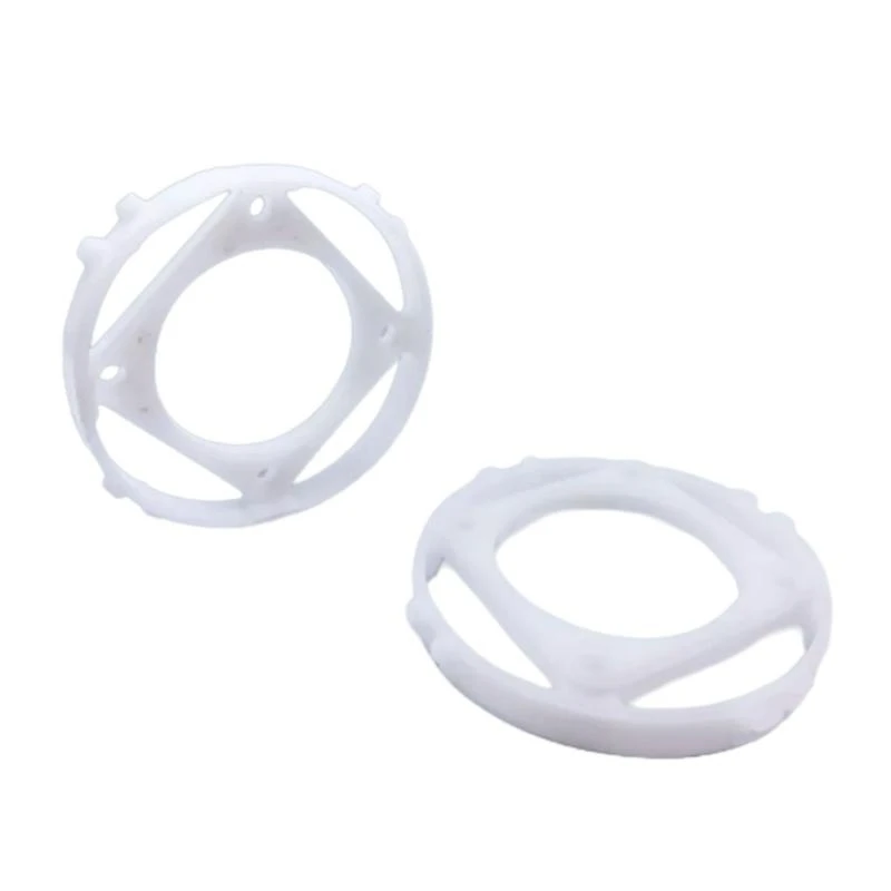 5pcs 100x60x15 mm 15 ° Pasos los anillos ubicación blanca Soporte placa soporte inferior para tazas succión