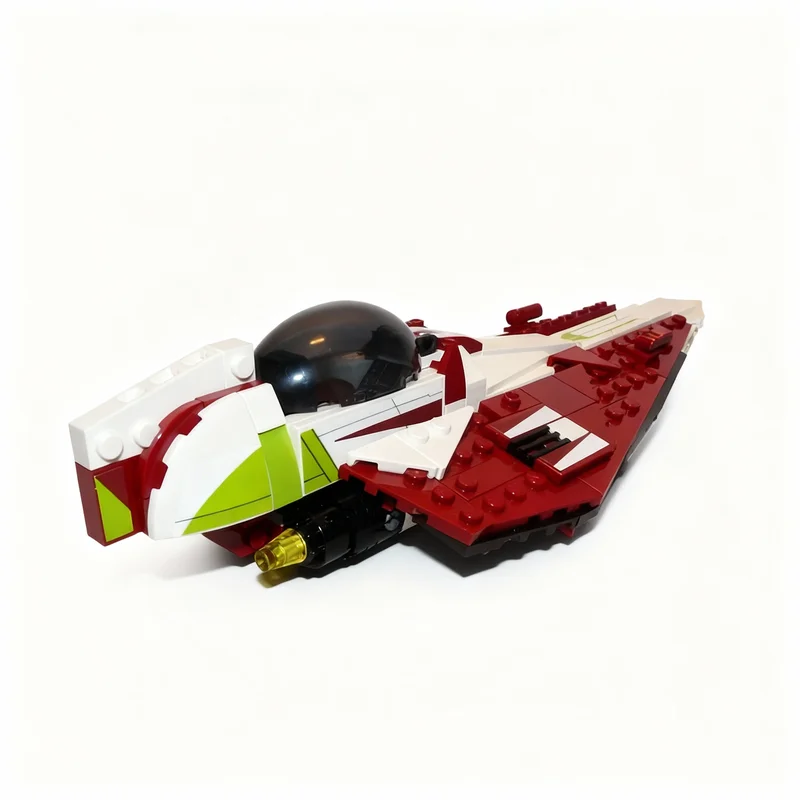 272pcs MOC Obi Wan S Delta 7 A Starfighter Star Battle Model Building Christmas Gifts Blocks Construction Toy Brick Kids - view 2
