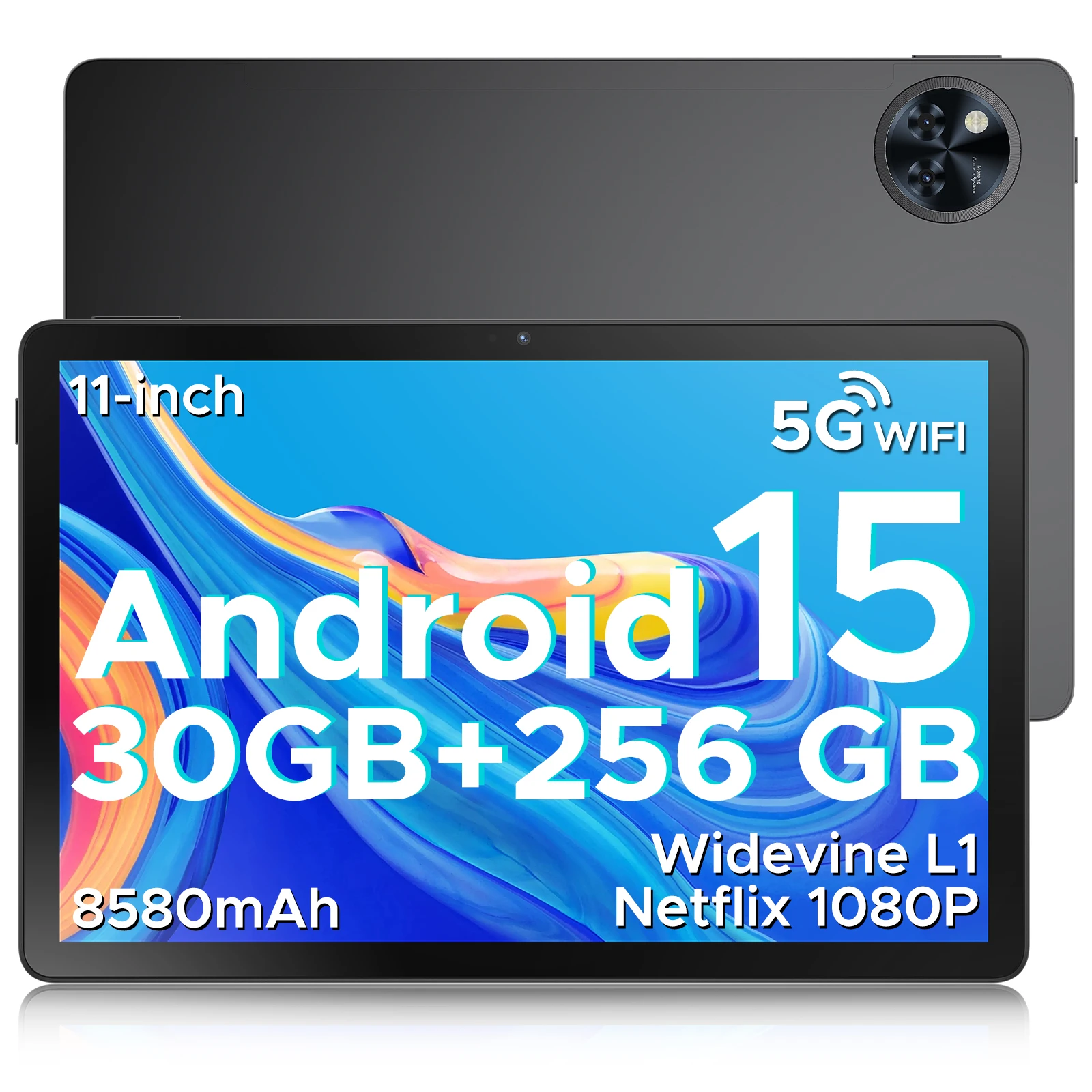 Globale versie DOOGEE U11 Pro Android 16 Tablet PC 11 inch ultraheldere 90Hz scherm 30GB (6 + 24) 256GB mAh batterij tablet