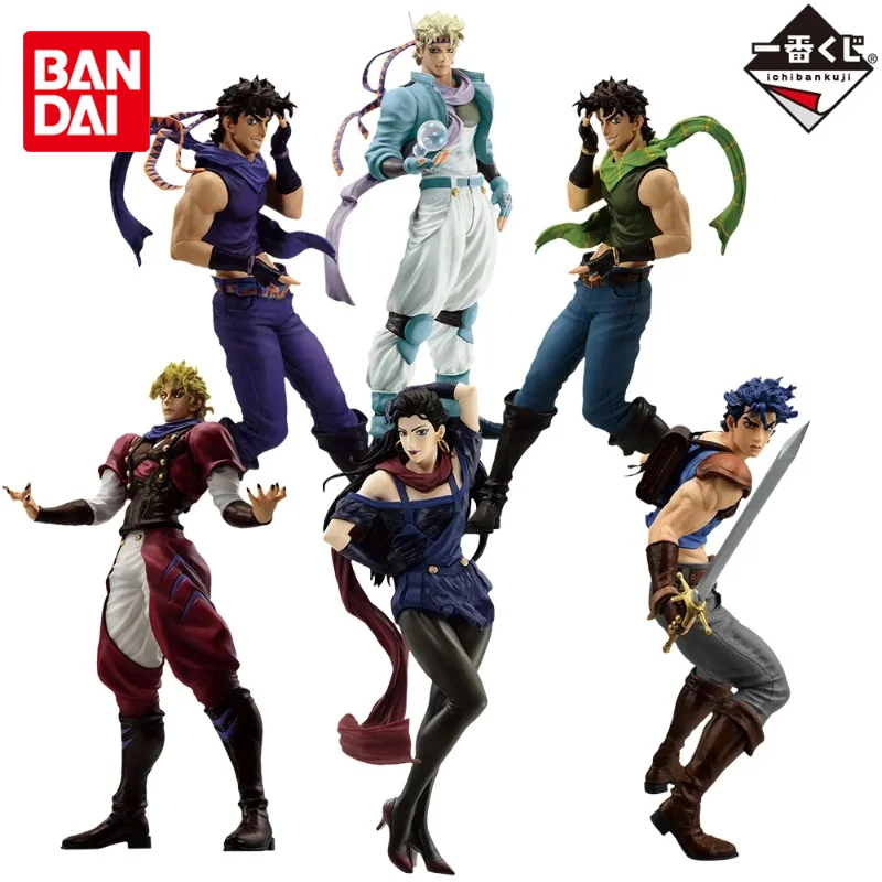 

Bandai Original Ichiban KUJI JoJo's Bizarre Adventure Joseph Joestar Lisa Anime Action Figure Toys For Boys Kids Children Gifts