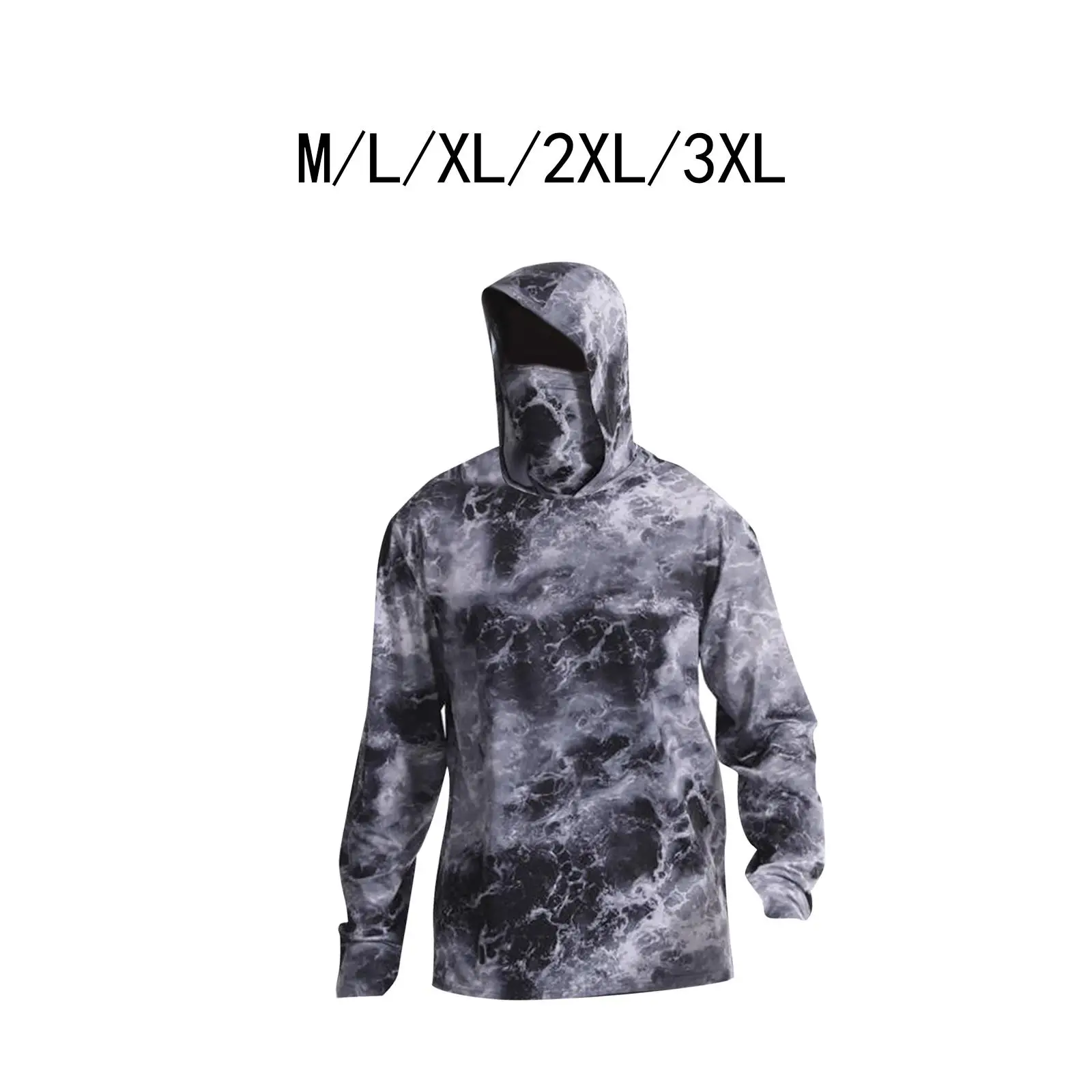 

Men's Sun Protection Hoodie Shirt Cooling Shirt for Running Outdoor Sports