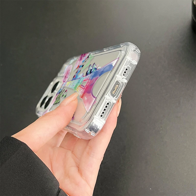 J3028 Fall Prevention Cushion Type For Samsung Galaxy A14 A34 A54 A52 A51 A72 A73 A12 A32 A23 A42 Case DIY Soft TPU Cover