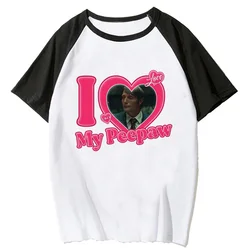 Hannibal top women graphic comic summer t-shirts female designer 2000s harajuku clothing