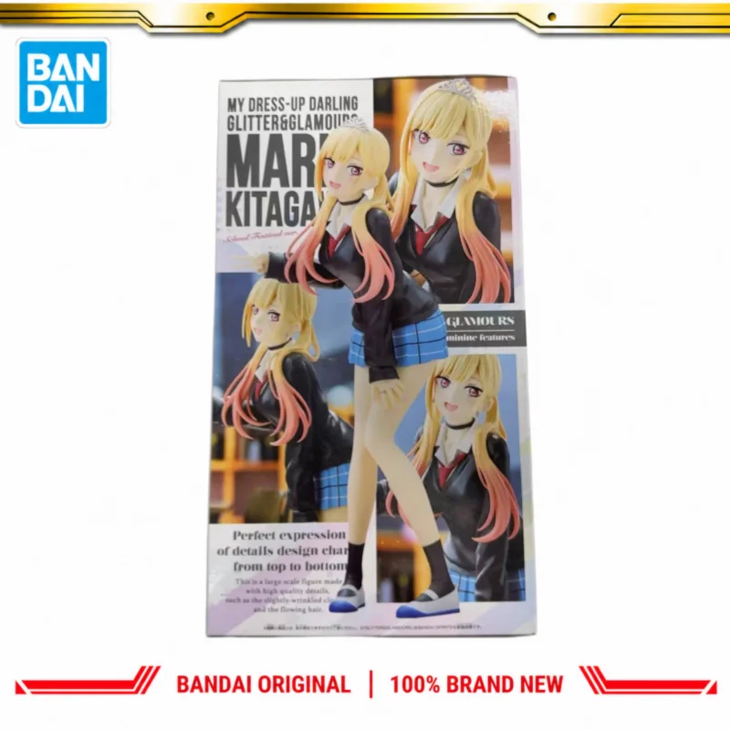 In Stock Bandai Original Banpresto My Dress Up Darling Marin Kitakawa Action Figure Model Doll Brand New Boxed Anime Characters