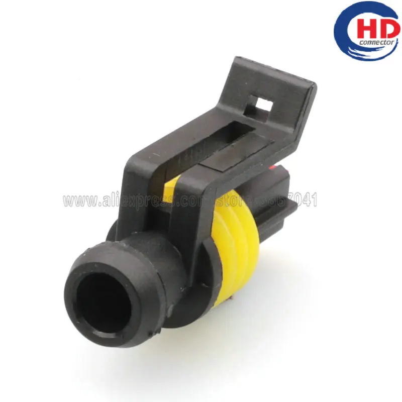 1pin female auto electric housing plug wiring harness cable waterproof connector 7123-2115