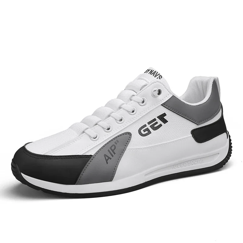 

Four season lightweight jogging men's shoes, casual Forrest board shoes, men's motorcycle shoes