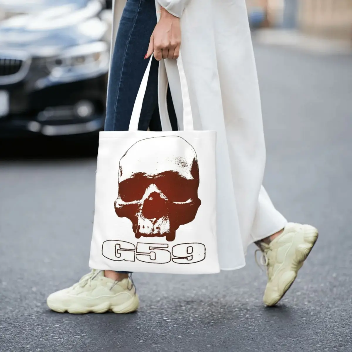 Suicideboys G59 GREY59 Skull accessori Canvas Tote Bag per le donne stile semplice G 59 record borse Casual Handbang