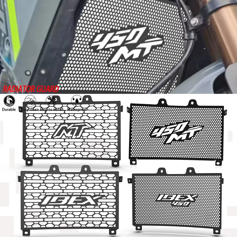 

For CFMOTO CF MOTO 450MT MT450 450 MT IBEX 450 2024 2025 2026 450 MT IBEX450 Motorcycle Radiator Guard Grille Cover Protection