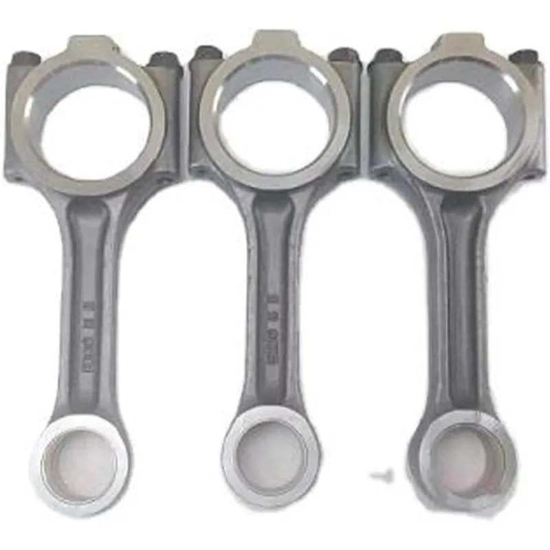 

3pcs Connecting Rod 123900-23000 12390023000 for Komatsu 4TNV106 4TNV106T S4D106 4TNE106 Diesel Engine