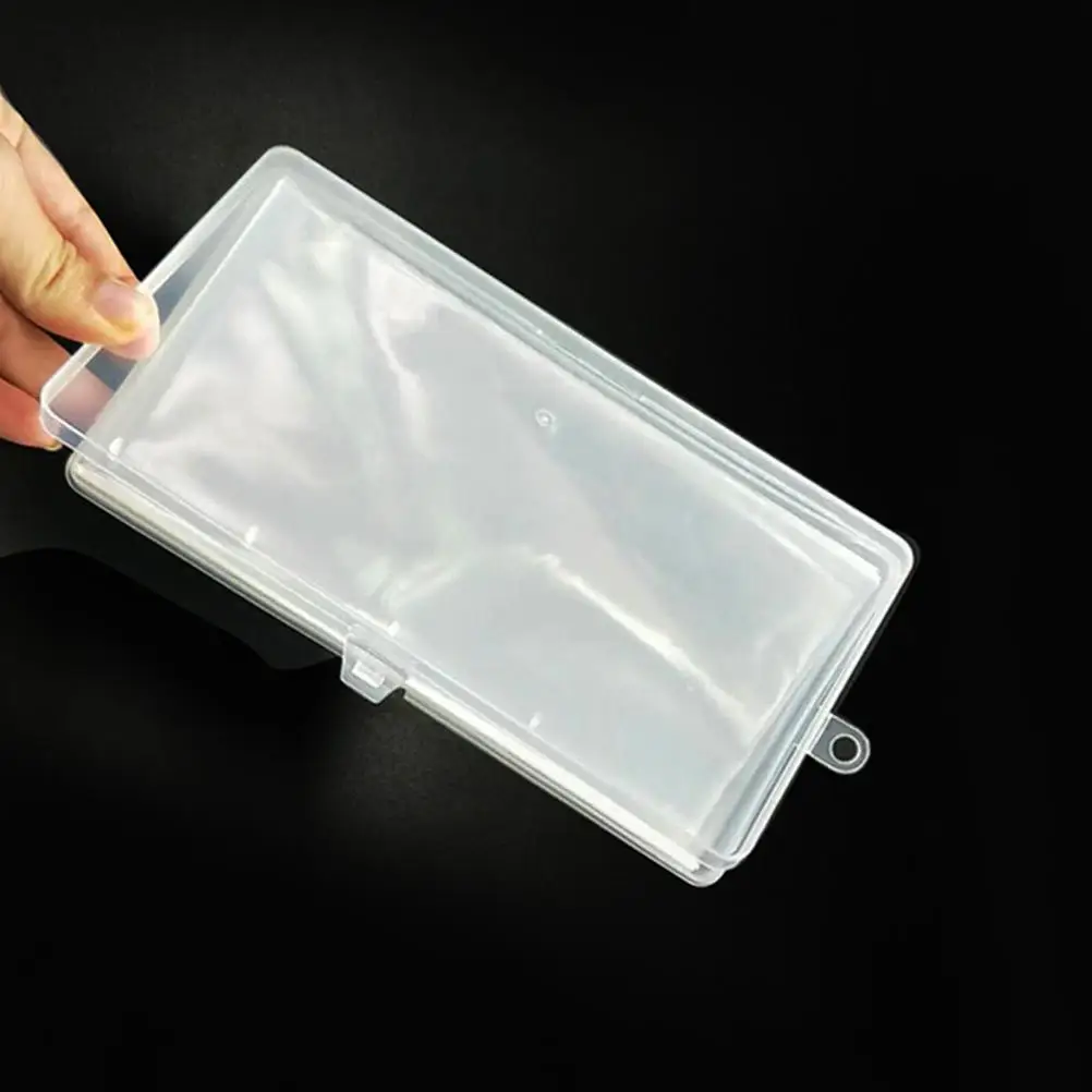 플라스틱 지폐 보호 가방 투명 튼튼한 빌 보호기 통화 돈 보관 주머니 방수 종이 홀더