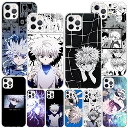 Killua Hunter X Phone Case For iPhone 17 Air 16 Pro Max 17E 16E 15 + 14 Plus 11 12 13 7 8 SE Gift Print Cover Fundas 17 Air 16 P