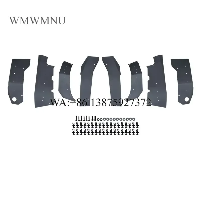 Wmwmnu Front Rear Extended Mud Flaps Guards Extension for YongJin for Wolverine RMAX 1000 2 Door