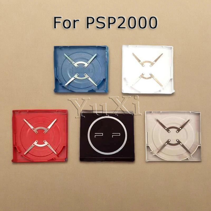 YuXi-cubierta de puerta trasera para consola PSP1000, carcasa protectora UMD de plástico, 5 colores, PSP 2000