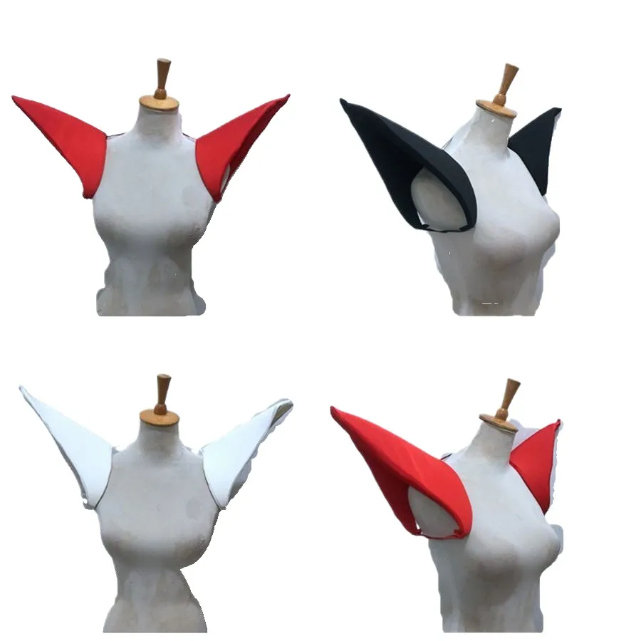 Schoudervleugels Pads Podium Nachtclub Zangeres Dans Kostuum Accessoires Cosplay Anime Carnaval Hoofddeksels Bradde Ketting Hoofddeksels