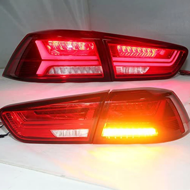 

For Mitsubishi 2008-2013 Year Lancer Exceed LED Taillights Back Lamps Moving Turning Light YZ