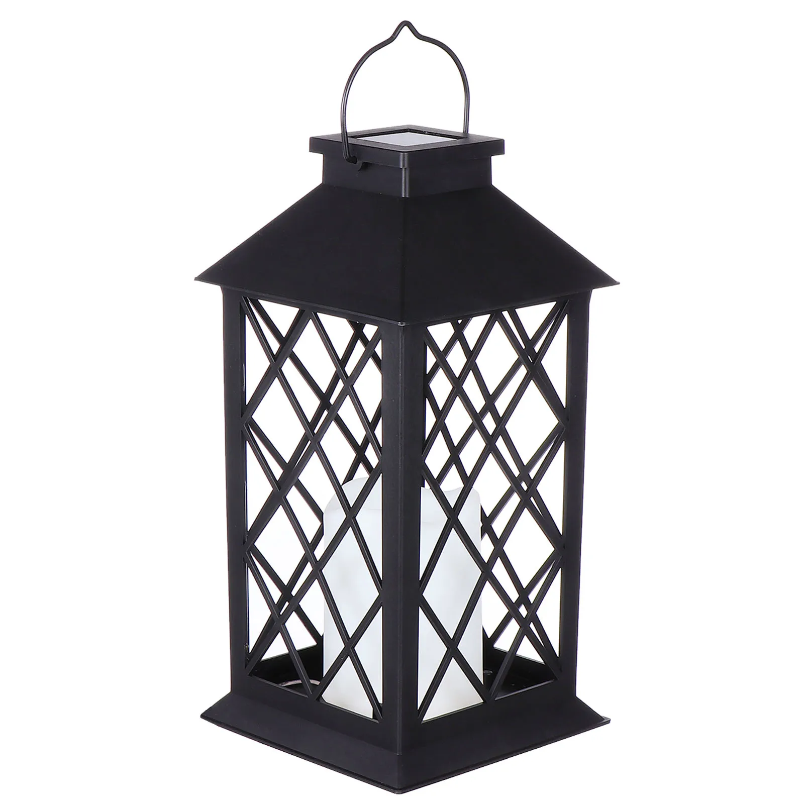 

1pc Solar Wind Lamp Candles Outdoor Light Garden Lantern Decorative Yard Lights Warm Lighting Hanging Solar LED Lighting