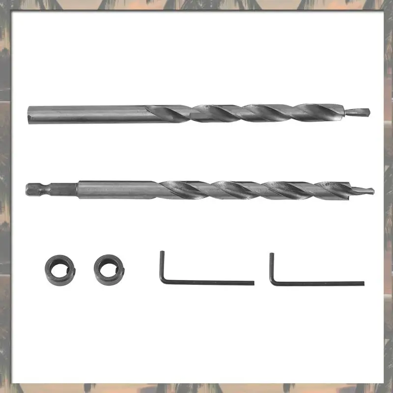 

A70U Новое 3/8-дюймовое карманное сверло с ограничителем глубины 1/4, сменные спиральные ступенчатые сверла с шестигранным хвостовиком для Kreg Manual Pocke