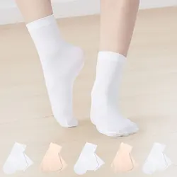 Girls Women Ballet Socks Professional Dance Socks Breathable Pilates Yoga Socks Kids Gymnastic Dance Stockings