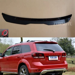 For Dodge Dodge Jcuv Journey Roof Spoiler Rear Wing Body Kit Accessories ABS Plastic SUV Hatchback Universal Gloss Black