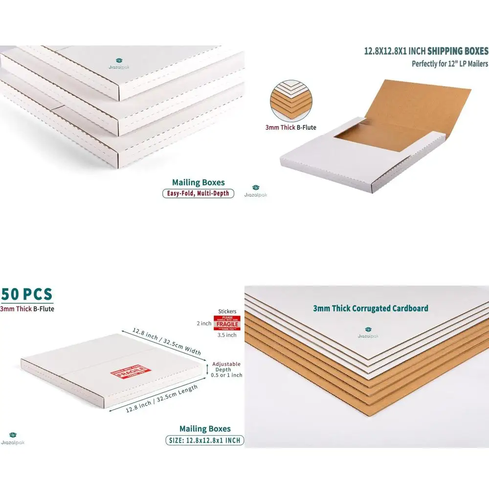 50-Pack 12 Vinyl Re…