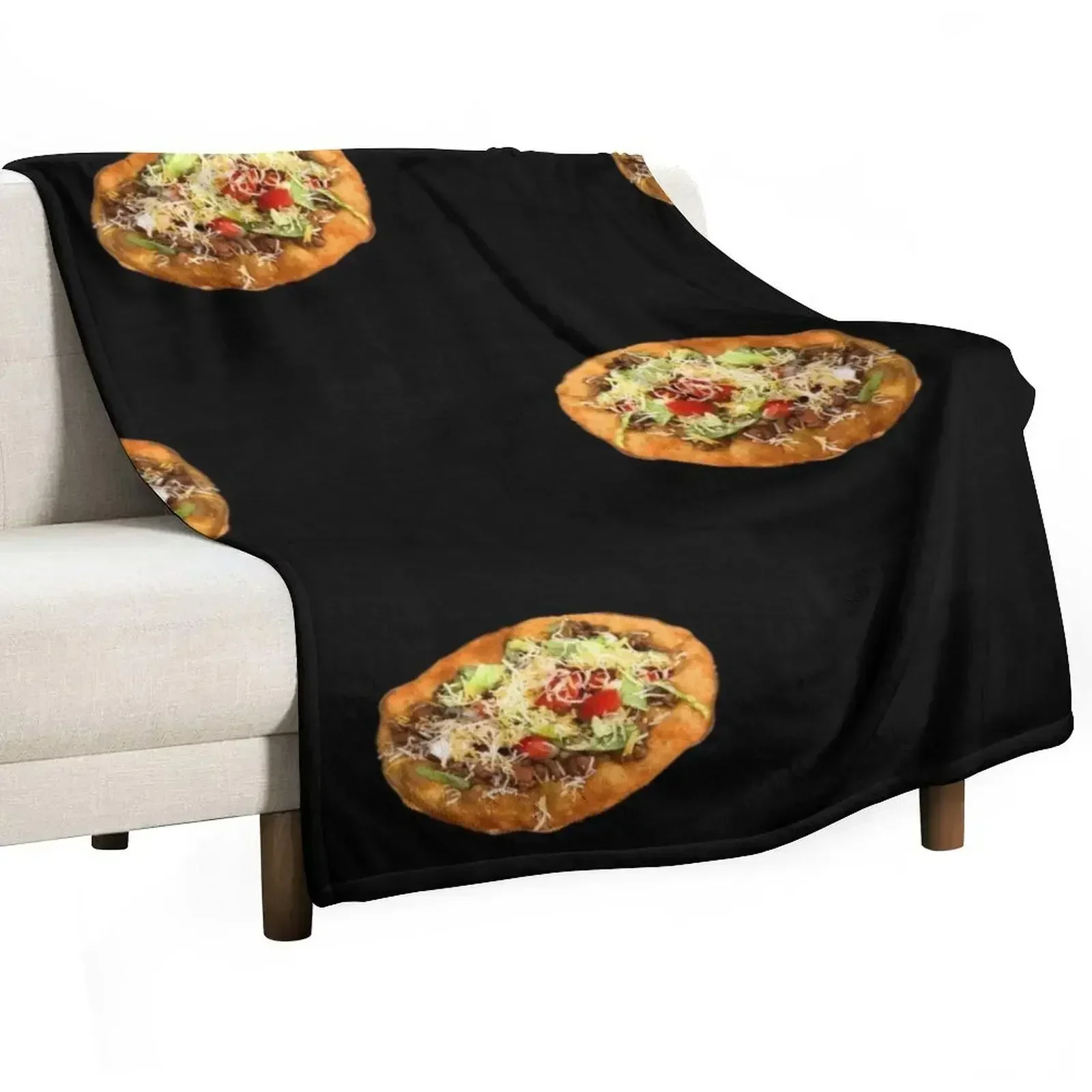 NDN Taco Throw Blanket Beautifuls Winter beds Custom Large Personalized Gift Shaggy Blankets