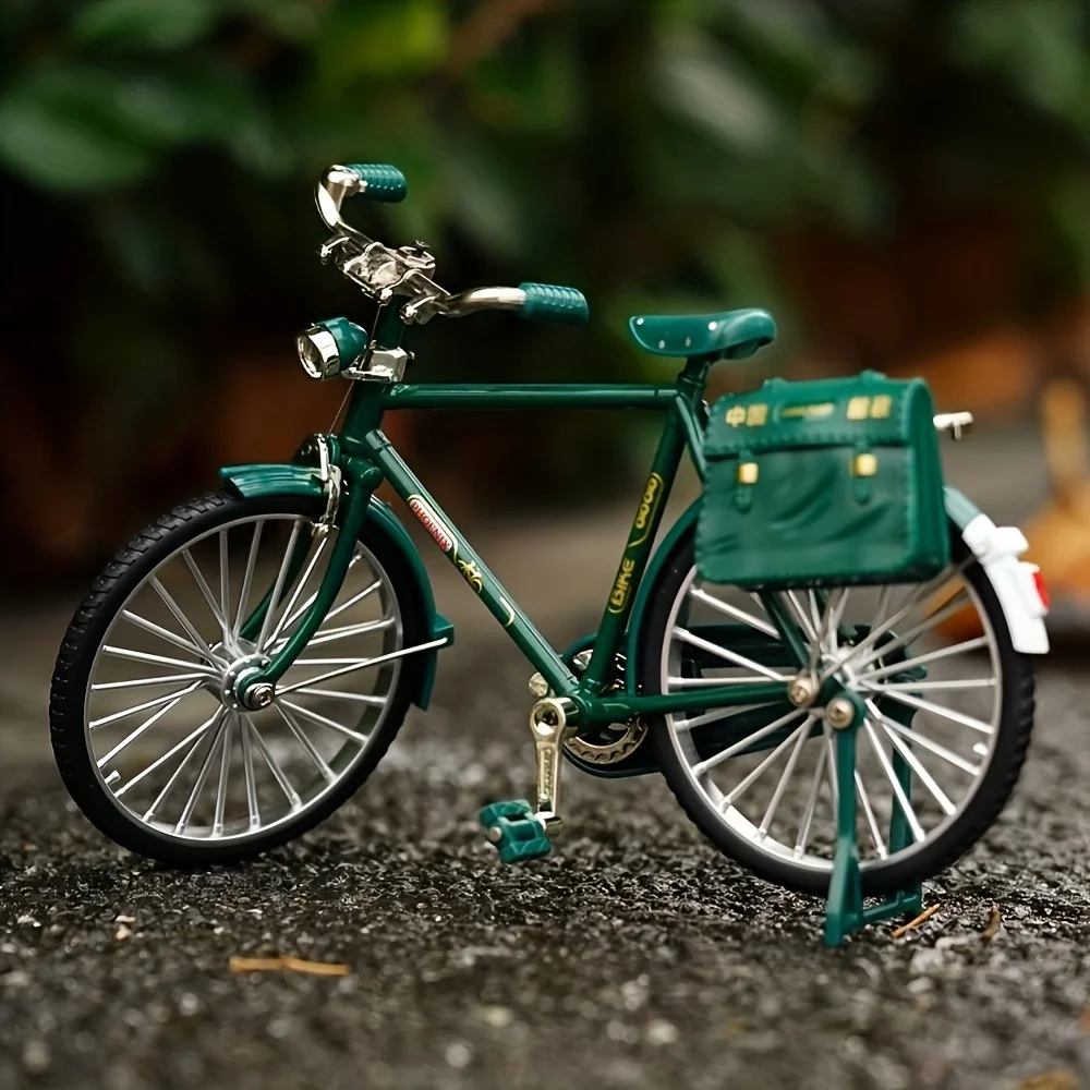 Agregue un toque vintage a tu decoración del hogar con este modelo de bicicleta retro DIY