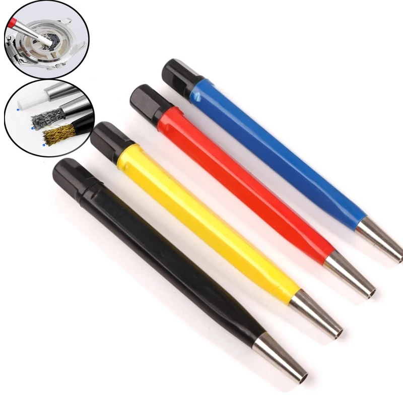 1/4PCS Watch Jewelry Cleaning Pen Fiberglass Scratch Brush Pen Rust Stain Remover Pen Jewelry Electronic Components Repair Tool