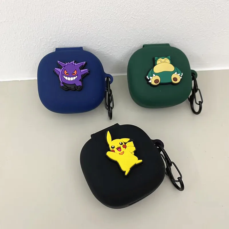 Potdemiel Pokemon Earphone Case For Anker Soundcore P31i/R60i NC Silicone Wireless Earbuds Anti-fall Protective Cover