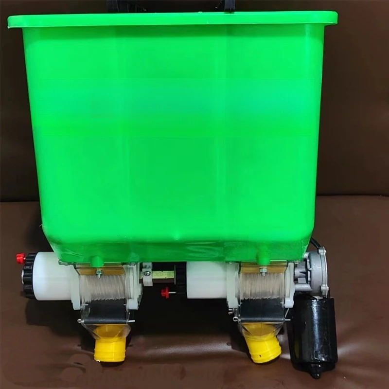 Micro-tiller, no-tillage machine, two-way fertilizer box, 2 rows of sugarcane fertilization, fertilizer box, small agricultural