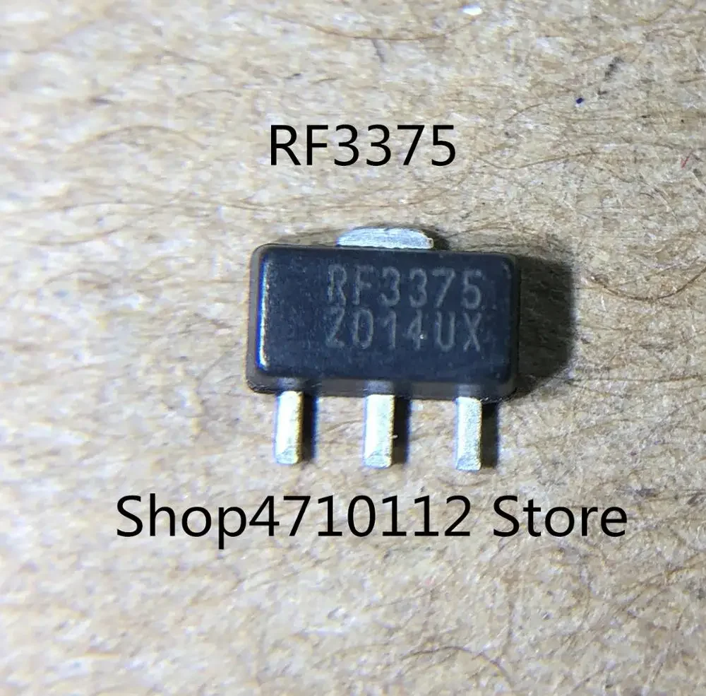 Free Shipping NEW 10PCS/LOT RF3374 RF3374TR7 RF3375 RF3376 RF3376TR7 RF3377 RF3377TR7 RF3378 RF3378TR7  SOT89 IC