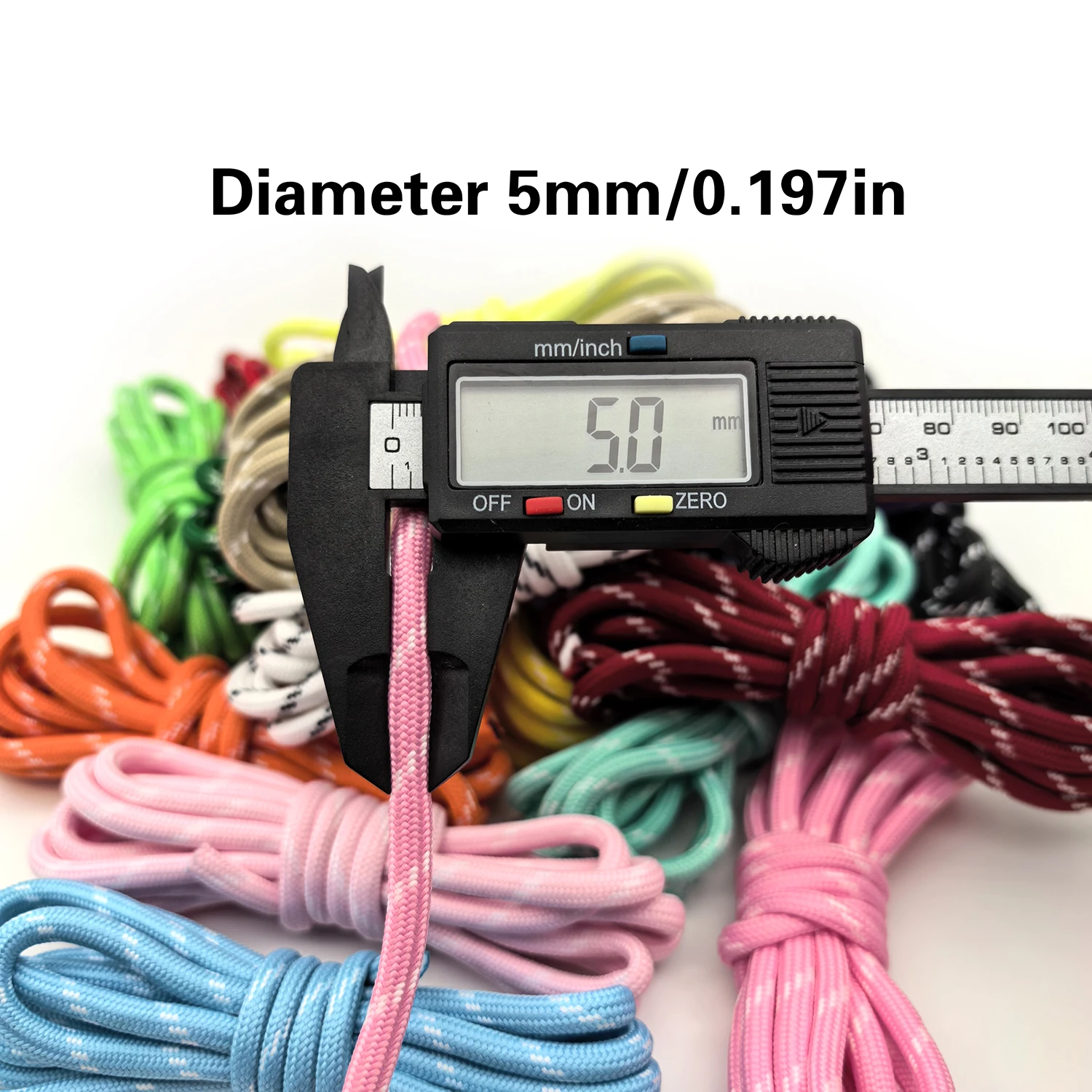 5mm Thick,2m/5m/10m Length,12 Colors Available, for Mobile Phone Pendant,Cup,Earphone Case,Backpack Keychain,DIY Handmade Rope
