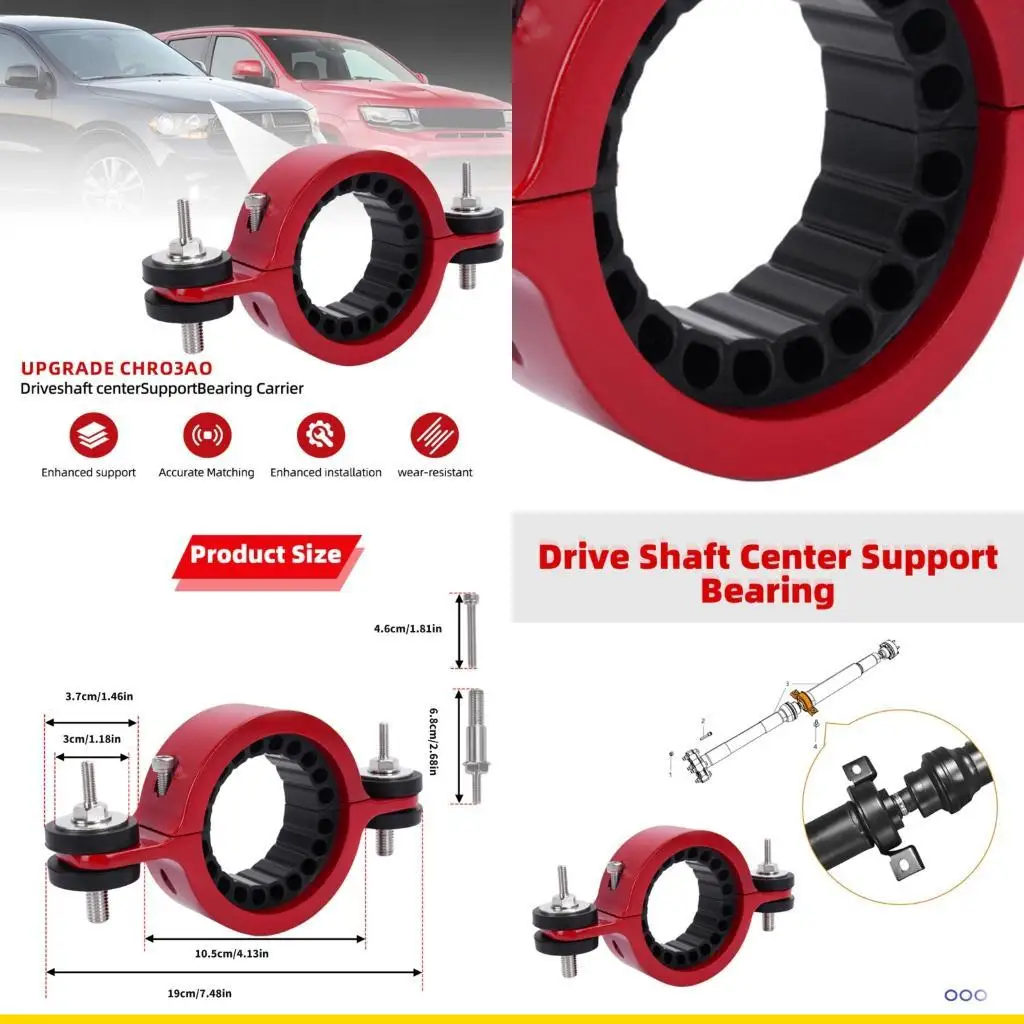 

SZCH Tall Execution Driveshaft Center Mount for Avoid Storage Promotes Smooth Gear Change Noise Suppression