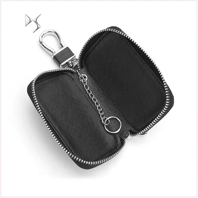 Leather Key Wallet Car Key Bag Multi Function Key Case for Citroen DS C1 C2 C3 C5 C6 C8 C4L DS6 DS3 DS4 DS5LS C4 Car Stickers - view 4