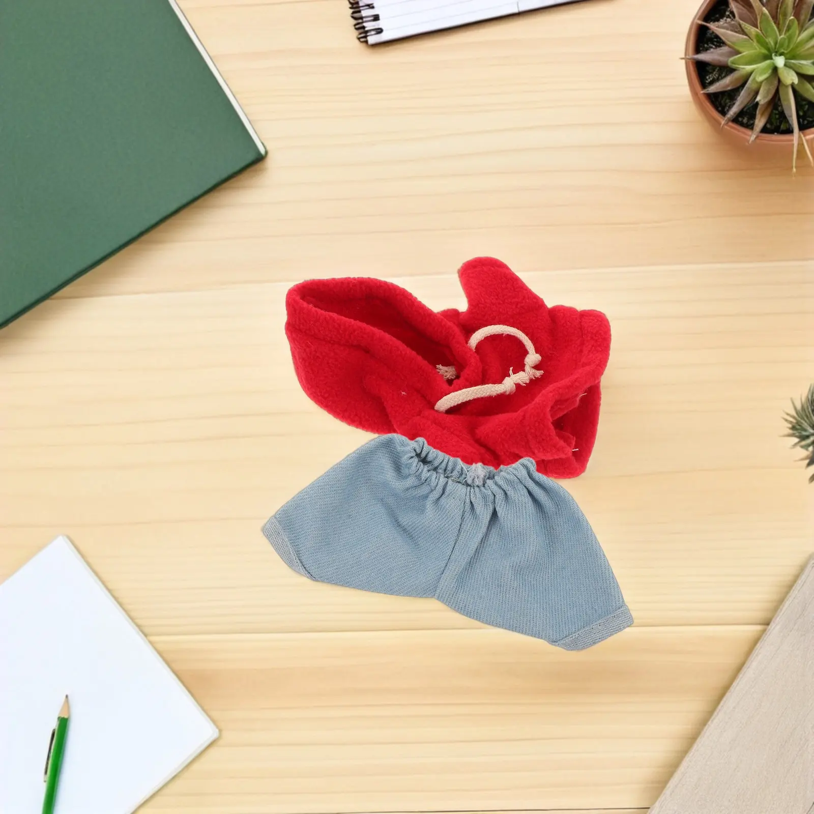 

1 Set Bear Clothes Hoodie Jeans For Stuffed Animals Cute Kawaii Outfit Animal Play Clothing Accessory For Photography Decoration