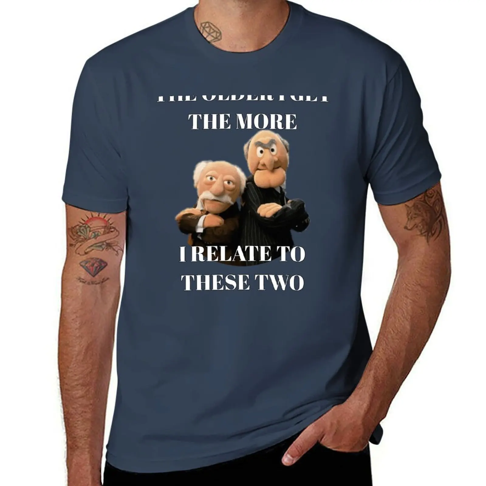 

Statler and Waldorf T-Shirt Fashion Casual Short Sleeve T-Shirt