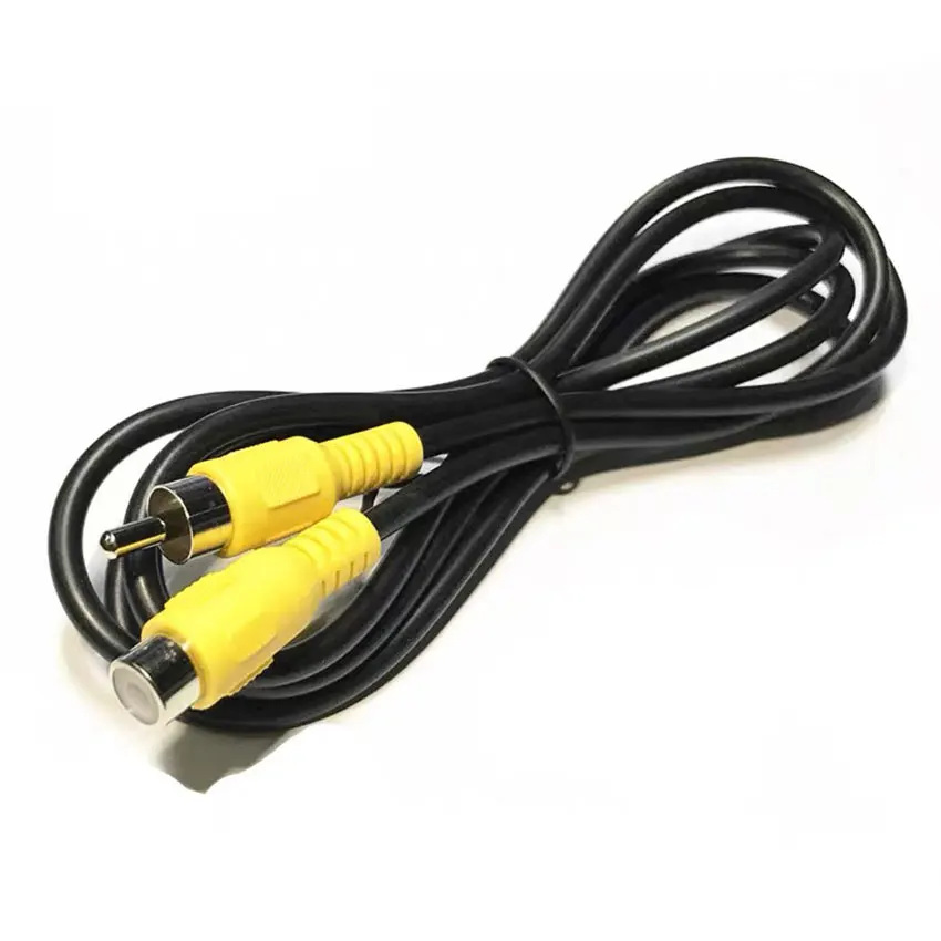 1PCS RCA 1m RCA Male to 1 RCA Female Audio Video Extension Coaxial Cable for HDTV