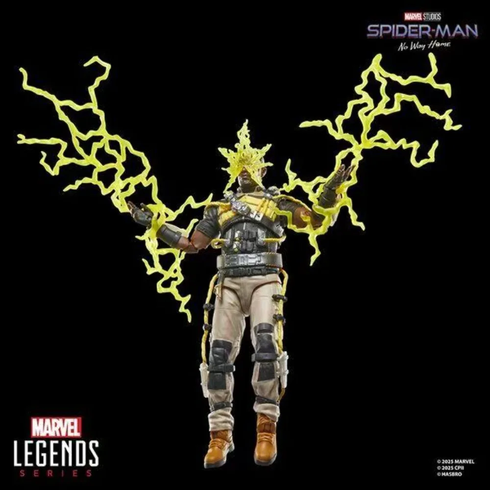 

В наличии Hasbro Marvel Legends 6 "Deluxe Electro Spider-Man 3 No Way Home Аниме Фигурка Модель Игрушки Кукла Коллекция Подарки